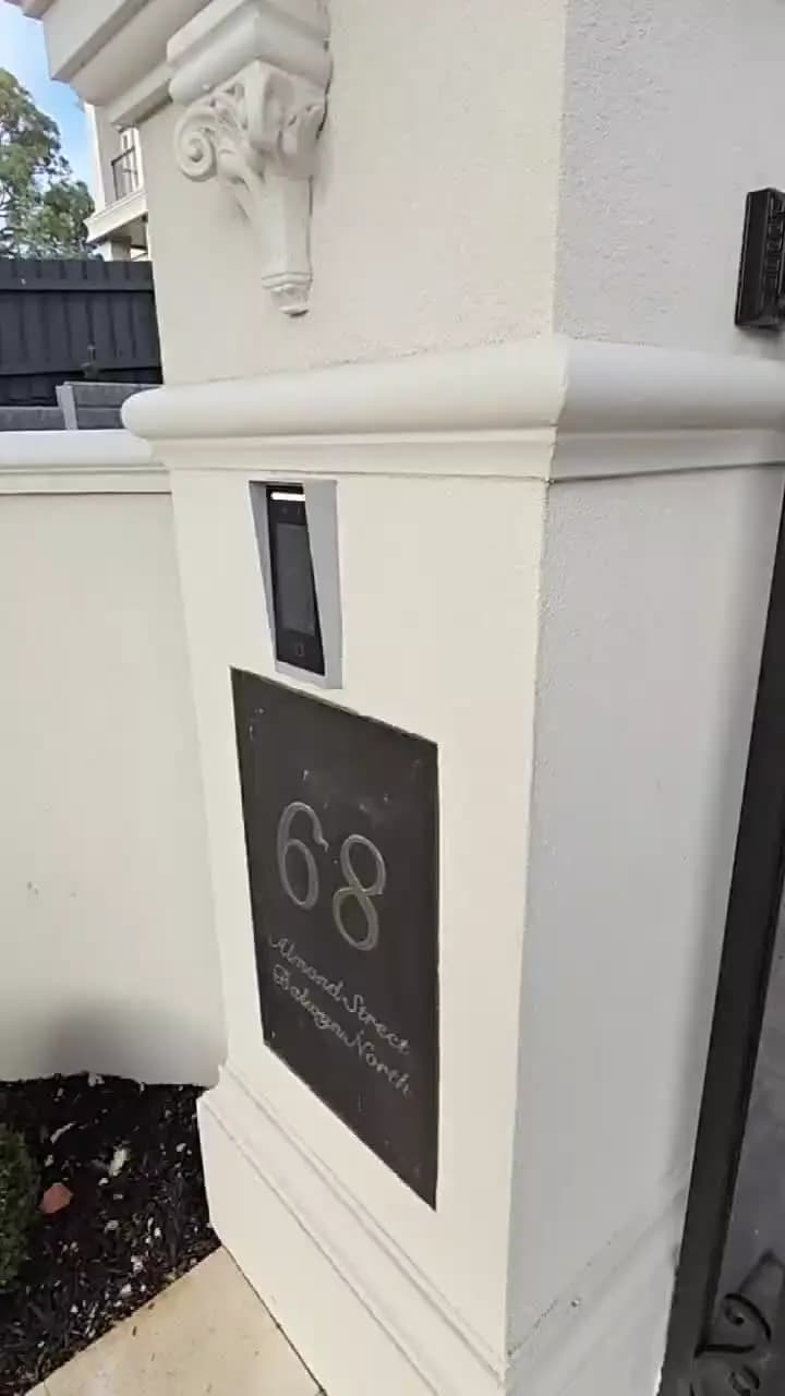 Facial recognition keyless entry