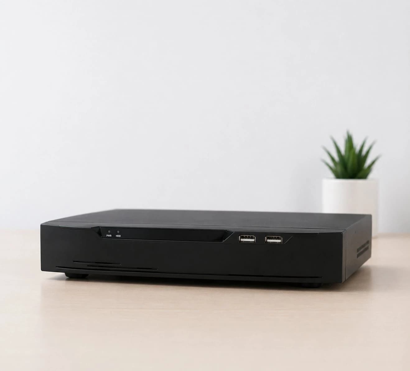 Network video recorder with local hard-drive storage