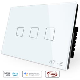 Smart Light Switch, Smart Switch, Alexa Light Switch, Compatible with Alexa, Apple Home, Google Home, and SmartThings