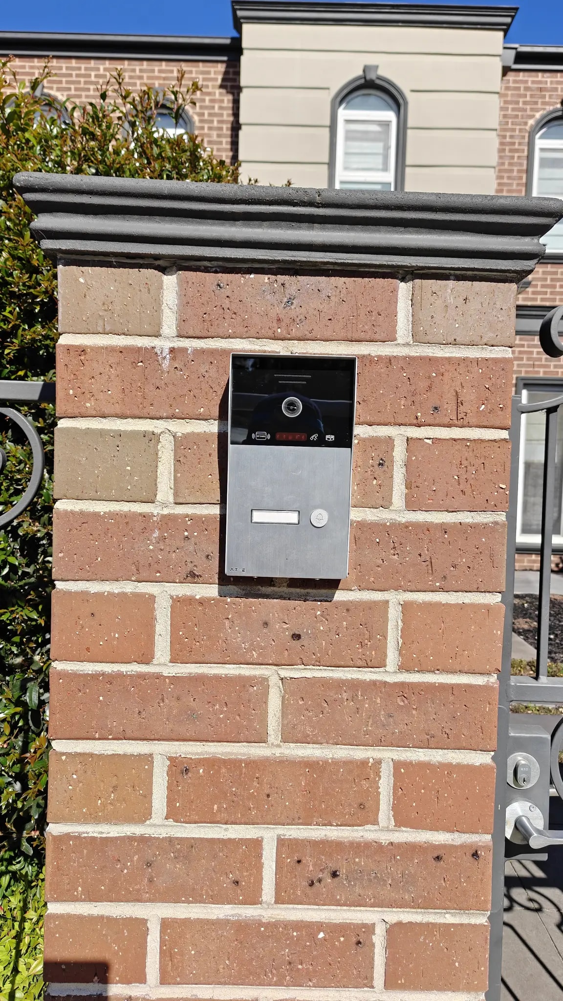 Video intercom installed at Caulfield South home entrance