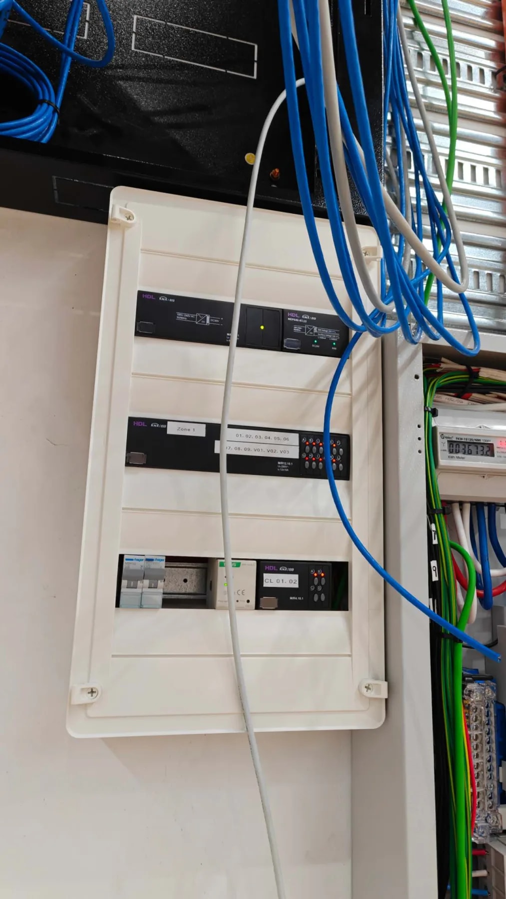 KNX lighting control system for commercial sports venue