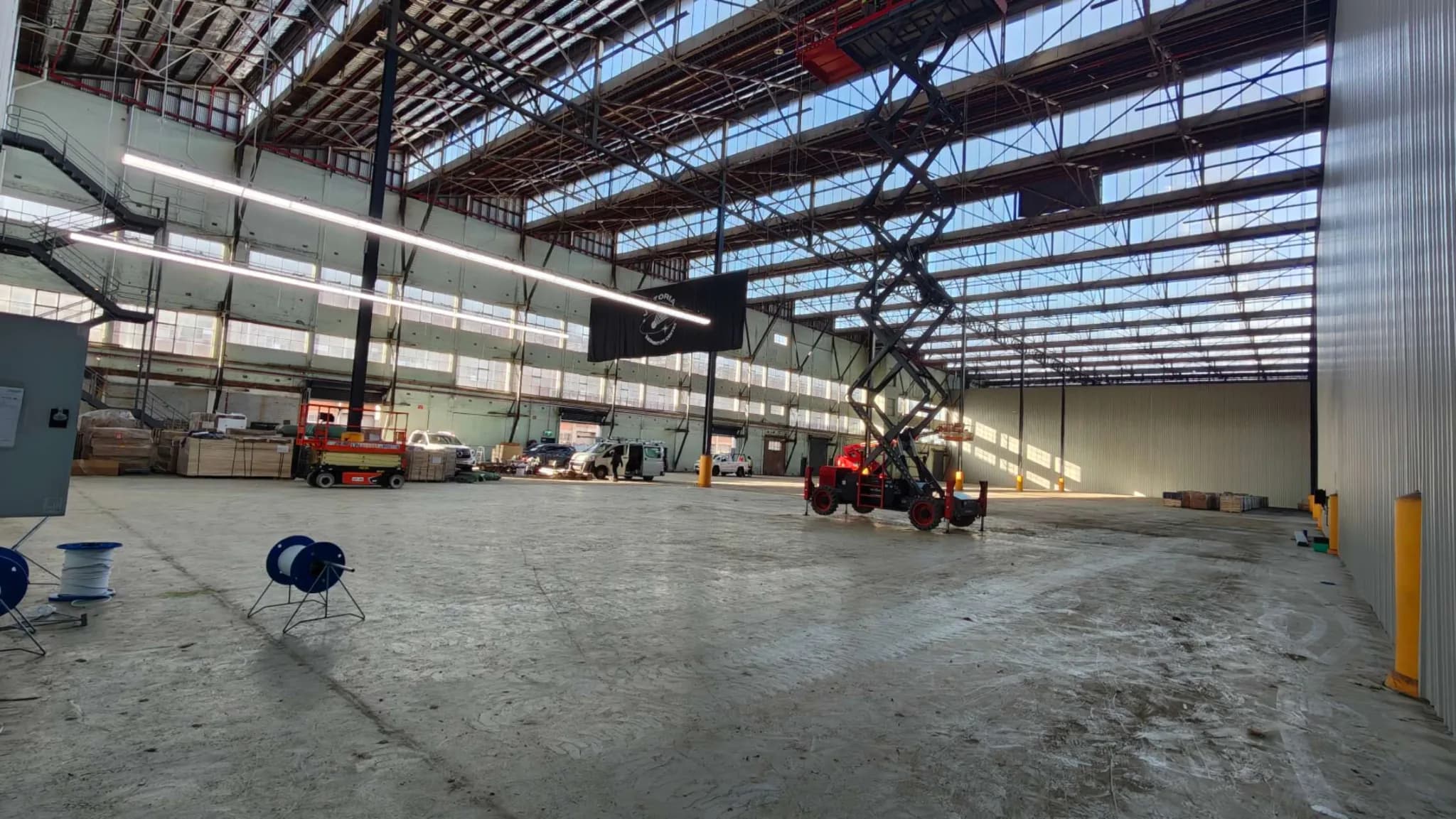 West Footscray indoor sports venue smart infrastructure installation