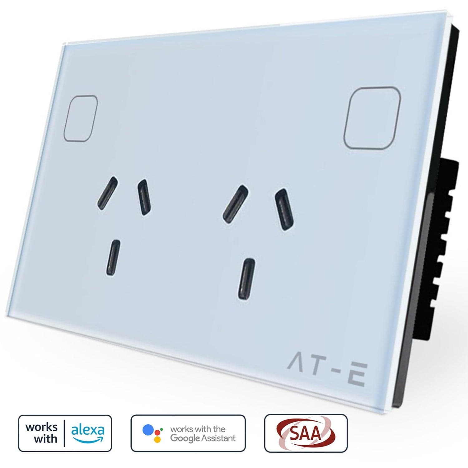 Smart Socket Compatible Alexa/Google Home WLAN Smart Socket Voice and Remote Control