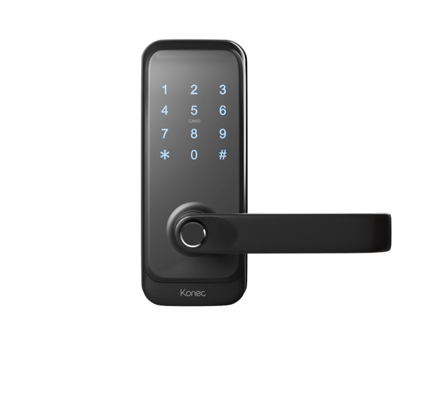 Konec Smart Lock H15B BT Black(Fire Rating:120M/30M) - Zigbee